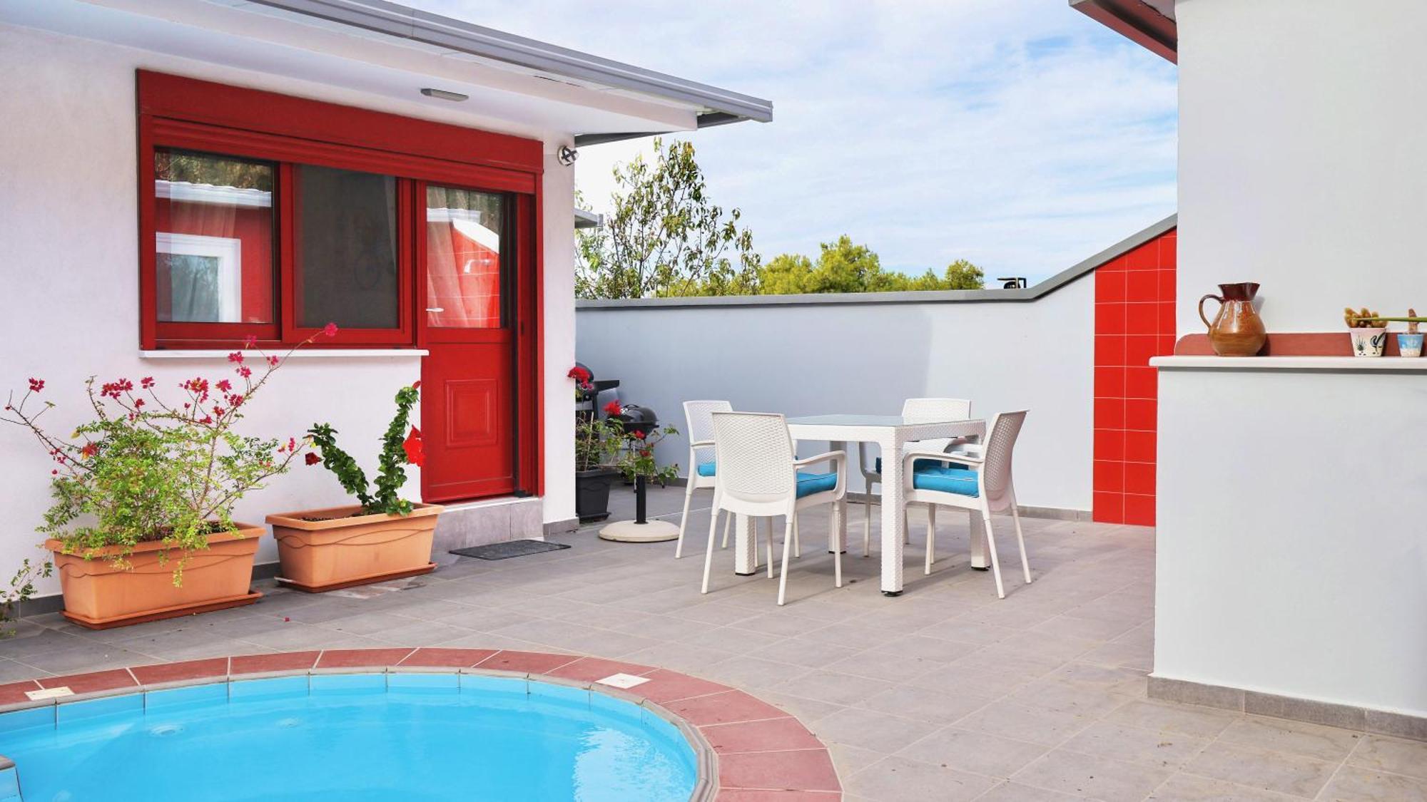 The Bordeaux Door Villa Aegina Exterior foto